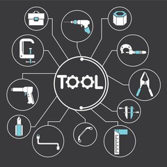 tools network, tools info graphics