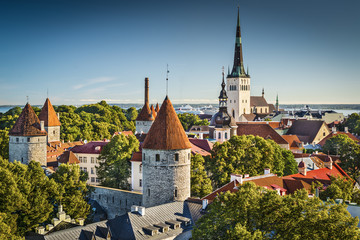 Tallinn, Estonia - obrazy, fototapety, plakaty