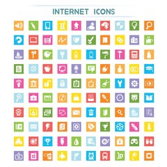 web, internet icons