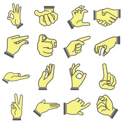 Fototapeta premium hand set