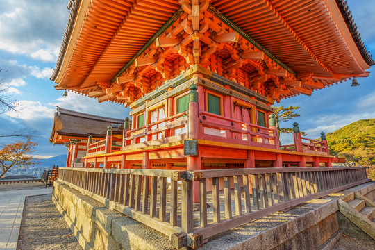 Pagoda at Kiyomizu-dera in Kyoto