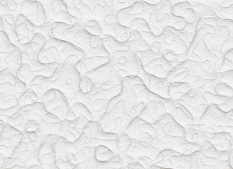 relief white design hand made plaster texture