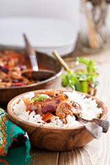 Vegan bean chili