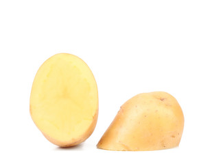 Cutted white potato.