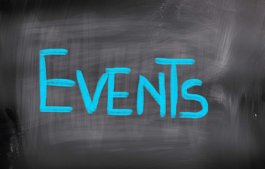 Obraz premium Events Concept