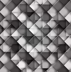 Mosaic Seamless gray colorful geometric pattern texture illustra