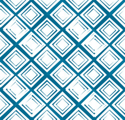 Beautiful geometric seamless pattern repeating blue colorful tex