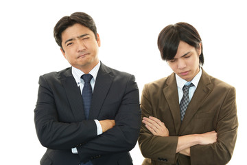 苦悩するビジネスマン