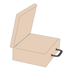 cartoon image of wooden toy