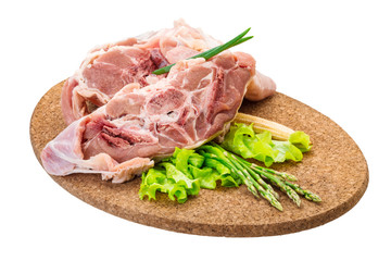 Raw lamb