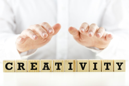 Conceptual image with the word Creativity