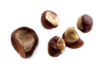 chestnuts, brown