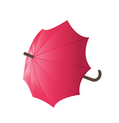 red umbrella vector