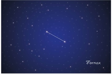Obraz na płótnie Canvas Constellation Fornax