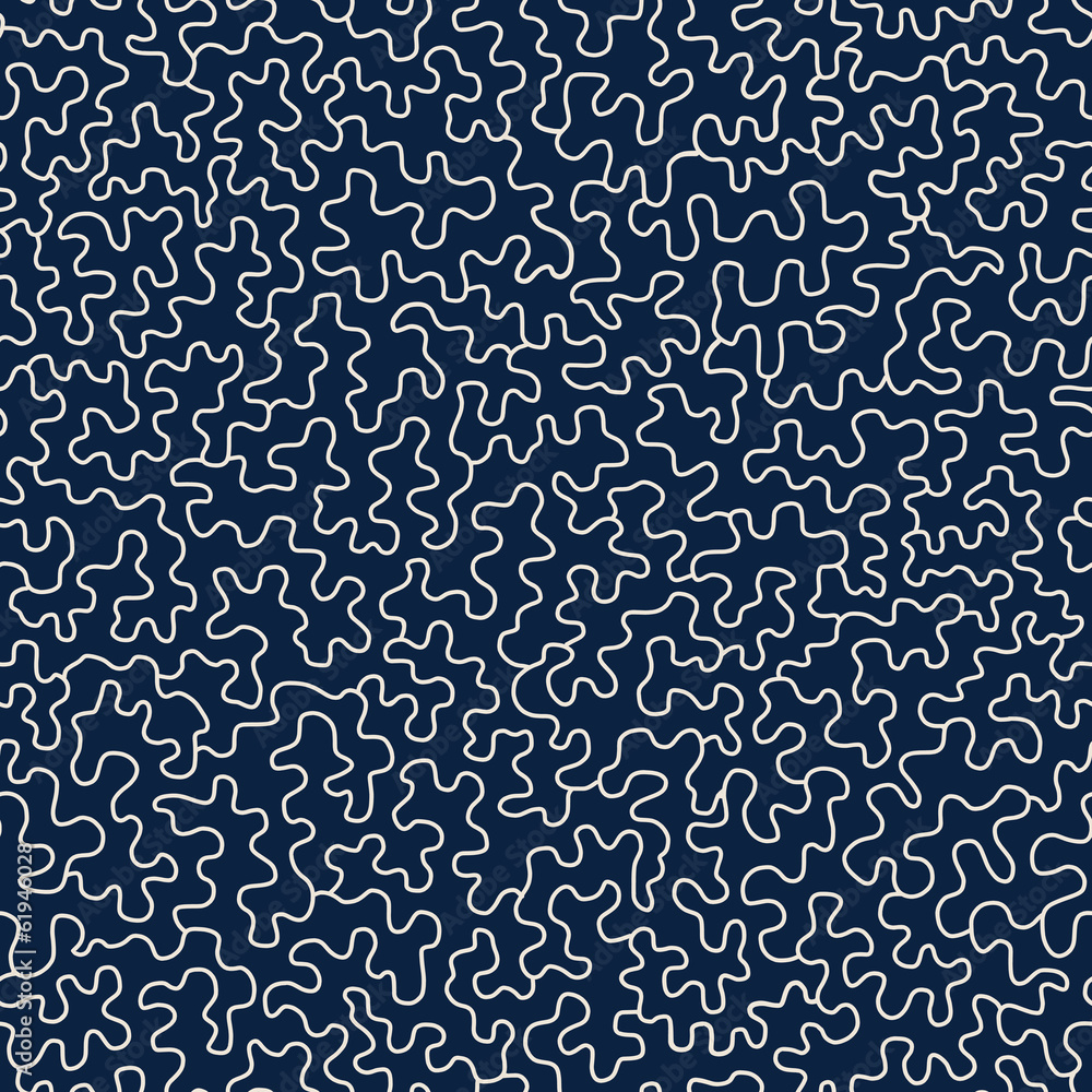 Poster abstract seamless pattern