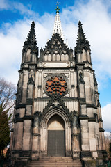 Lodz City landmark, XIXth century Chapel of Karl Scheibler