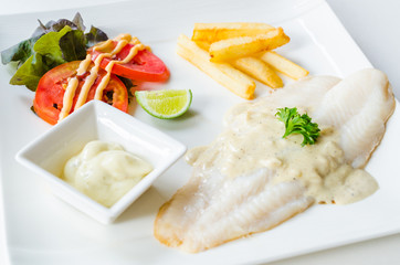 Pangasius steak