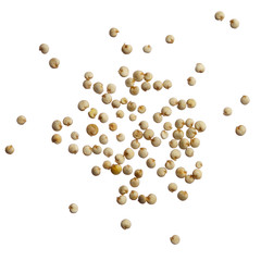 Quinoa seeds isolated on white background