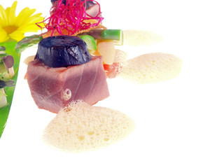 fish with asparagus