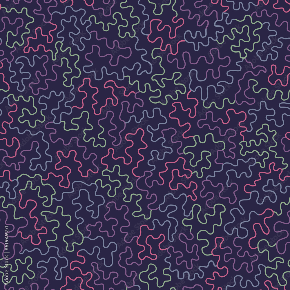 Poster abstract seamless hand drawn pattern