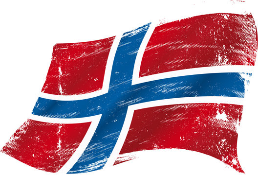 norwegian grunge flag