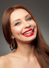 Hübsches Beautygesicht 