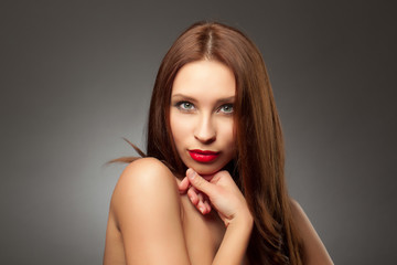 Hübsches Beautygesicht 