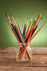 Artist brushes