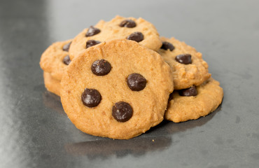 homemade chocolate chip cookies