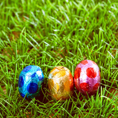 Easter eggs Chocolate
