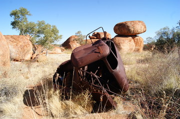 Obraz premium devils marbles