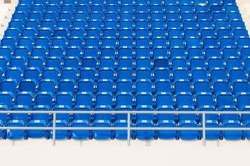 Naklejka premium Chairs in the stadium