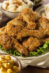 Homemade Southern Fried Chicken
