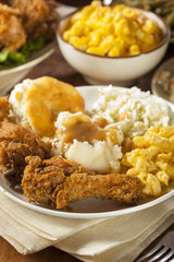 Homemade Southern Fried Chicken