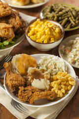 Homemade Southern Fried Chicken