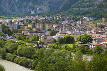St-Maurice, Kanton Wallis, Schweiz