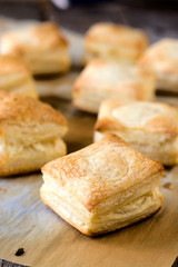 Pastry with cheese