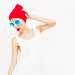 Fashion party girl