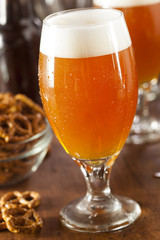 Refreshing Belgian Amber Ale Beer