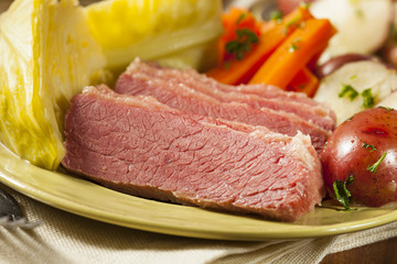 Homemade Corned Beef and Cabbage