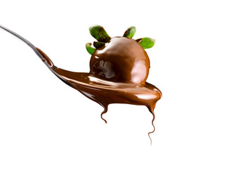 fragole e cioccolato