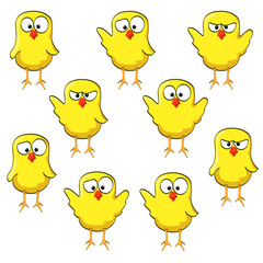 cartoon chicken collection