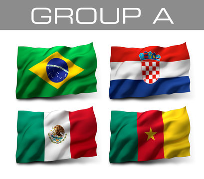 Brazil 2014 teams - Group A