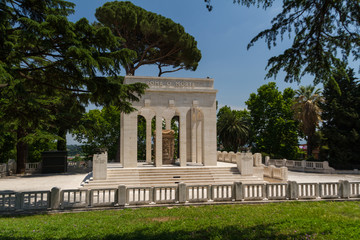 Ossuary of the fallen during the defence of Rome , Italy