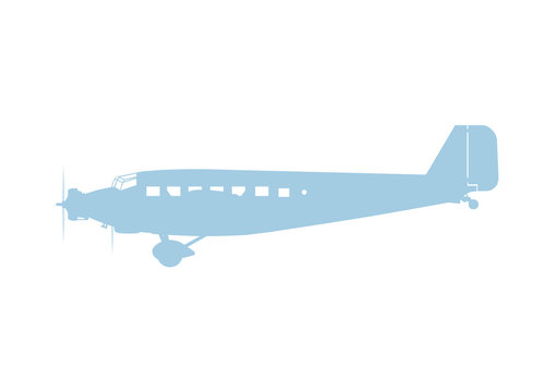 Junkers Ju-52, "Tante Ju", Silhouette
