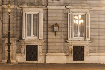 Royal Palace facade detail