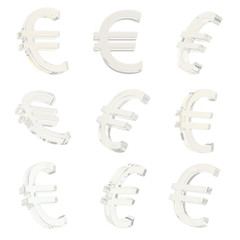 Euro currency sign render