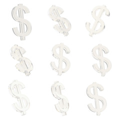Dollar currency sign render