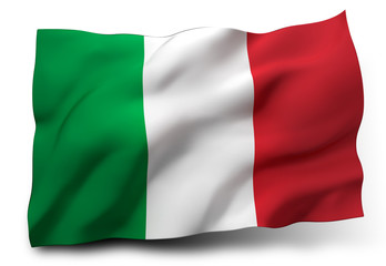 Fototapeta flag of Italy obraz