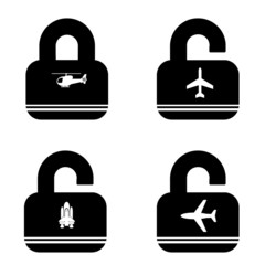 Transports a&eacute;riens sur 4 cadenas